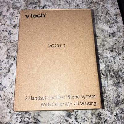 Conjunto de telefone sem fio DECT 6.0 com identificador de chamadas, botões grandes e alto-falante duplex completo - Imagem 1 de 3