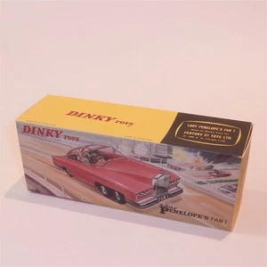 Dinky Toys 100 FAB1 Thunderbirds Lady Penelope Rolls Royce Repro Box Only - Picture 1 of 4