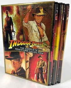 Indiana Jones Complete 4 Movie Collection DVD Harrison Ford Action Classics - Picture 1 of 11