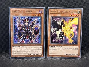 Yugioh Dwarf Star Dragon Planeter & Envoy of Chaos RATE-EN025 Rare 1st Ed - Picture 1 of 1
