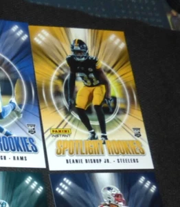 2024 PANINI INSTANT SPOTLIGHT ROOKIES ~ RC LIMITED EDITION BEANIE BISHOP JR - Picture 1 of 1