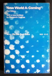'New World A-Coming': Inside Black America by Roi Ottley 1969 PBk VG+ - Imagen 1 de 1