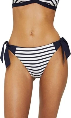 ESPRIT Women's Hamptons Beach RCS CLAS. Pantalones de bikini cortos laterales de corbata. 16 Reino Unido Foto 1 de 4