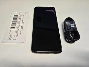 Good (B-) Samsung Galaxy S9 64GB Midnight Black Verizon Unlocked 🔋 Batt 97% - Picture 1 of 4