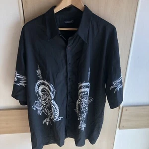 Jet Black Dragon Summer Shirt - Picture 1 of 9