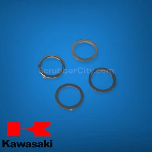 4 RICAMBI ORIGINALI OEM KAWASAKI # 11009-2056; GUARNIZIONE - Foto 1 di 1