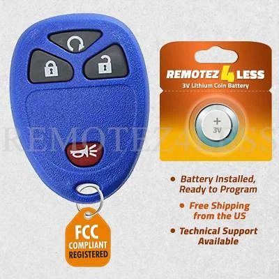 Remote for 2007 2008 2009 2010 2011 2012 2013 GMC Sierra 1500 2500 3500 Blue Foto 1 de 4