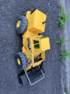 Vintage 90s Tonka Mighty Diesel 21" Front End Bucket Loader Metal Truck - Picture 1 of 6