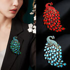 Elegant Corsage Party Crystal Luxury Peacock Brooch Fashion Brooch Pins Jewelry R