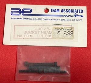 NEW IN PACKAGE TEAM ASSOCIATED 6930 4-40 X 3/4 SOCKET HEAD SPECIAL SCREW RC10 - Picture 1 of 3
