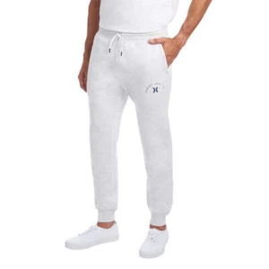 Pantalón Jogger Hurley Hombre Peso Medio Blanco Ultra Suave Polar L - XL - Imagen 1 de 4