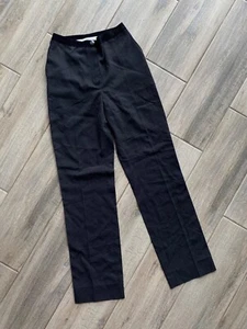 Runway Ete 2008 Lanvin Women's Pants  Dark Gray with Side Stripes Size 34 - Picture 1 of 7