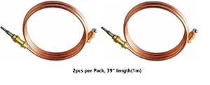 2pcs 39" 098514-01 Thermocouple Replacement for Desa LP Warm Comfort Glow Heater - Picture 1 of 12