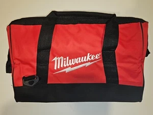 Milwaukee 16" Heavy Duty Canvas Tool Bag (16 x 10 x 10) with 6 Inside Pockets