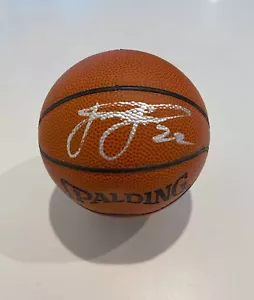 Miami Heat James Jones Signed Mini Basketball COA - Picture 1 of 1