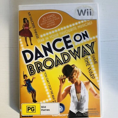 Mint Disc Nintendo Wii Dance on Broadway - Inc Manual Wii U Comp. Free Postage - Image 1 of 3