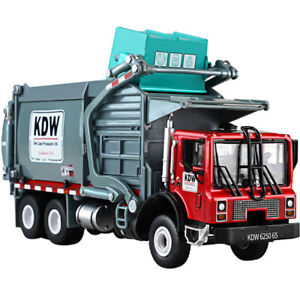 1:24 Garbage Truck Toy Recycling Truck Model Toy Car Diecast Toy Truck for Kids