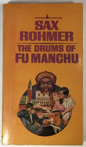 The Drums of Fu Manchu by Sax Rohmer, Pyramid Paperback, 2nd edition 1966 - Imagen 1 de 5