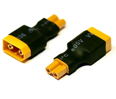 1 Stück XT30 Female  auf XT60 Male Adapter Stecker Buchse Plug Lipo Akku Battery - Bild 1 von 4