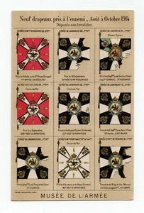 Musée de l'Armée . Neuf drapeaux pris à l'ennemi - Foto 1 di 2