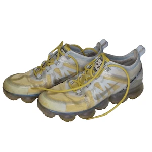 Nike Air Vapormax 2019 Sneaker Gold Silver Celery Women’s Shoe Size 8.5 - Picture 1 of 12