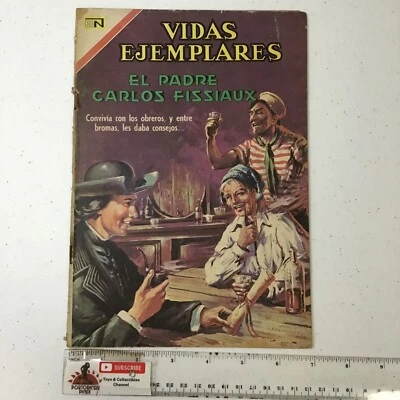COMICS ESPAÑOLES VIDAS EJEMPLARES #258 EL PADRES CARLOS FISSIAUX NOVARO MÉXICO Foto 1 de 4