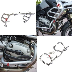 TANK KIT + ZYLINDER Schutzrohr Stahl SILBER BMW R 1200 GS 04-12 - Bild 1 von 9