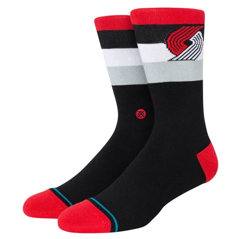 Stance Portland Trail Blazers Stripe Crew Socks Cover