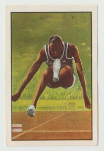 Estampilla pegatina de los Juegos Olímpicos Portugueses 1976 EE. UU. leyenda del salto largo Bob Beamon #157 - Imagen 1 de 2