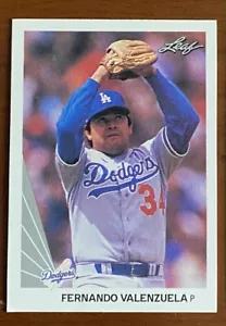 1990 Leaf Baseball FERNANDO VALENZUELA #139 Dodgers - Foto 1 di 2