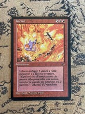 MTG Magic Vintage  Inferno The Dark (Italian) NM/EX