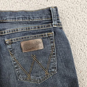 Wrangler Jeans Herren 30x36 Blau 20X Denim Slim Straight Leg Western - Bild 1 von 17