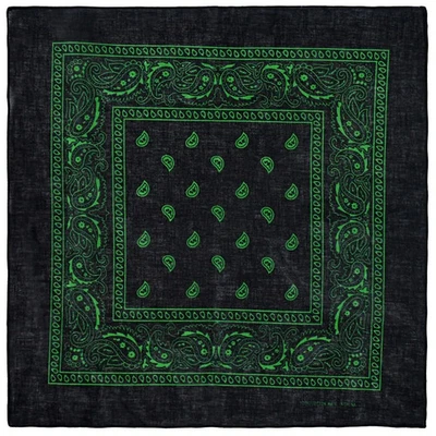 Pañuelo Pañuelo Pañuelo Negro Hip Hop Unisex Banda para el Cabello Cuello Bufanda Paisley Prendas para la Cabeza. Foto 1 de 4