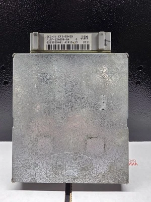 1990 1991 1992 Ford F600 F700 7.5L 460 ECM F1TZ-12A650-GA CONTROL MODULE ECU J1M - Image 1 of 3