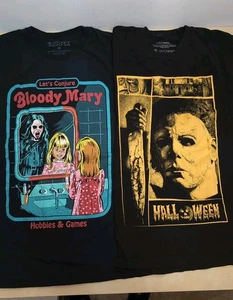 LOTE 2 - Póster de Halloween Mike Myers y Camiseta Bloody Mary GRANDE - Imagen 1 de 10