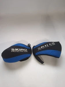 Skinz Handguard Hand Deflector Set Pair Pro Series Black & Blue OEM - Bild 1 von 4