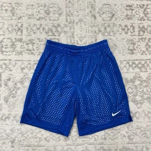 Nike Dri-Fit Shorts Mesh Training Lined w/ Shorts Blue Youth 830547 Size Large - Picture 1 of 6