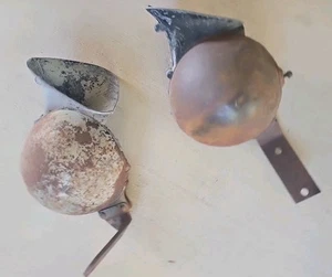1949 1950 Ford Car Horn Set With Brackets Original Shoebox Ford - Foto 1 di 15