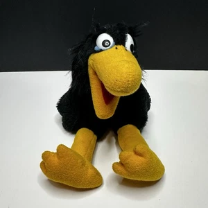 Vintage Dakin Secret of Nimh Jeremy The Crow Stuffed Animal Plush Doll Toy 9" - Picture 1 of 8
