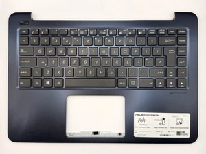 ASUS E402Y R417W Palmrest with UK Keyboard Case Top Palmrest - Picture 1 of 2