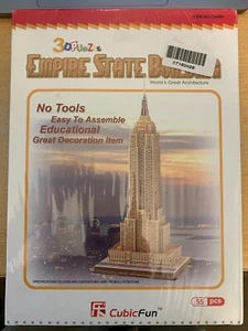 Empire State Building - 3D Puzzle 55 PIECES- FAST UK DISPATCH - Picture 1 of 2