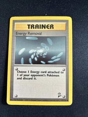 Energy Removal - 119/130 - Common - Base Set 2 - Pokemon Trainer Card - Image 1 of 4