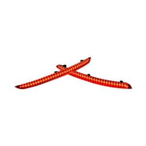 LED Rear Bumper Reflector Fog Brake Turn Indicator Lights For VW CC 2019-2021 - Picture 1 of 5
