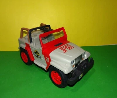 Jurassic Park Jeep Wrangler Remote Control Vehicle Mattel JP28 Truck No Remote - Image 1 of 4