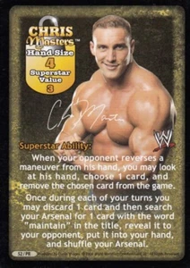 WRESTLING WWF RAW DEAL THE GREAT AMERICAN BASH CCG 2006 PROMO-KARTE CHRIS MASTERS - Bild 1 von 2