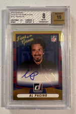 2016 Panini Donruss Fans of the Game #2 Al Pacino Auto Autograph BGS 8 SP Card