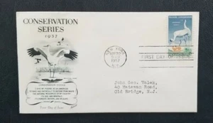 US FDC # 1098 Wildlife Conservation 1957. - Picture 1 of 6