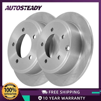 Rear Solid Disc Brake Rotors for 2007 2008 2009 2010 2011 - 2017 Jeep Patriot - Image 1 of 4