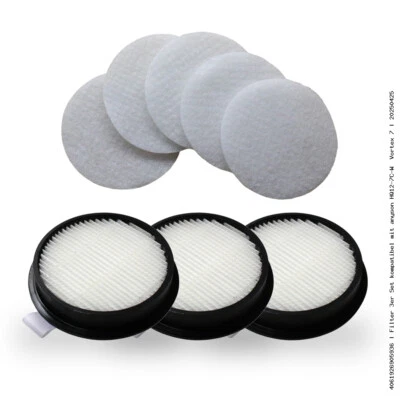 Filter 3er Set kompatibel mit anyson HQ12-7C-W  Vortex 7 - Bild 1 von 4