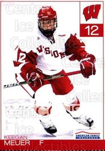2010-11 Wisconsin Badgers Mens #17 Keegan Meuer